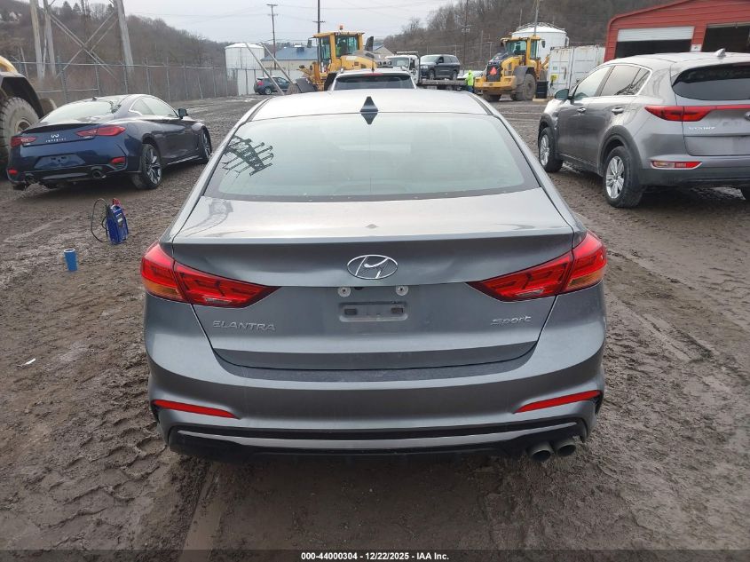 2018 Hyundai Elantra Sport VIN: KMHD04LB7JU537721 Lot: 44000304