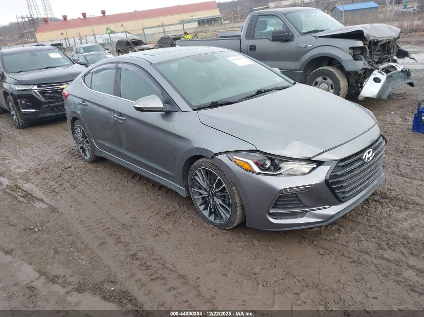 2018 Hyundai Elantra Sport VIN: KMHD04LB7JU537721 Lot: 44000304