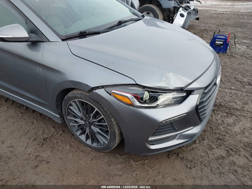 2018 Hyundai Elantra Sport VIN: KMHD04LB7JU537721 Lot: 44000304