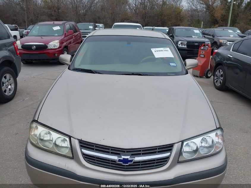 2003 Chevrolet Impala VIN: 2G1WF52E939401998 Lot: 44000306