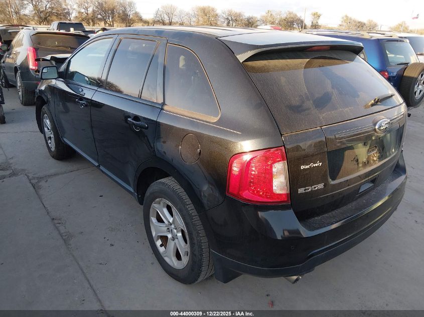 2013 Ford Edge Sel VIN: 2FMDK3JC1DBC13304 Lot: 44000309