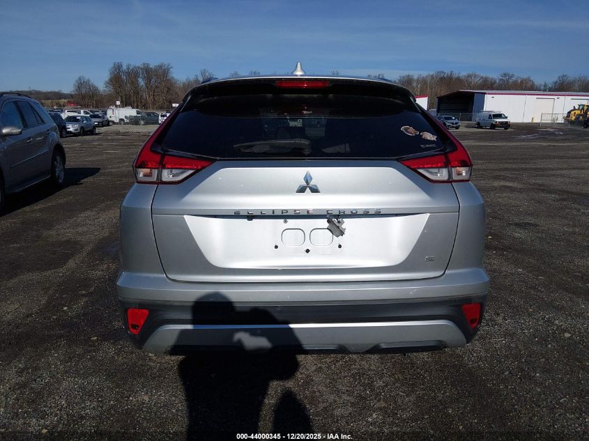 2022 Mitsubishi Eclipse Cross Se S-Awc/Se Special Edition S-Awc/Sel S-Awc/Sel Special Edition S-Awc VIN: JA4ATWAA8NZ001142 Lot: 44000345