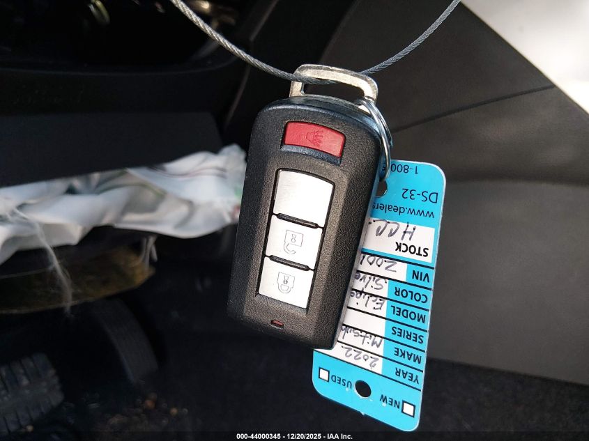 2022 Mitsubishi Eclipse Cross Se S-Awc/Se Special Edition S-Awc/Sel S-Awc/Sel Special Edition S-Awc VIN: JA4ATWAA8NZ001142 Lot: 44000345