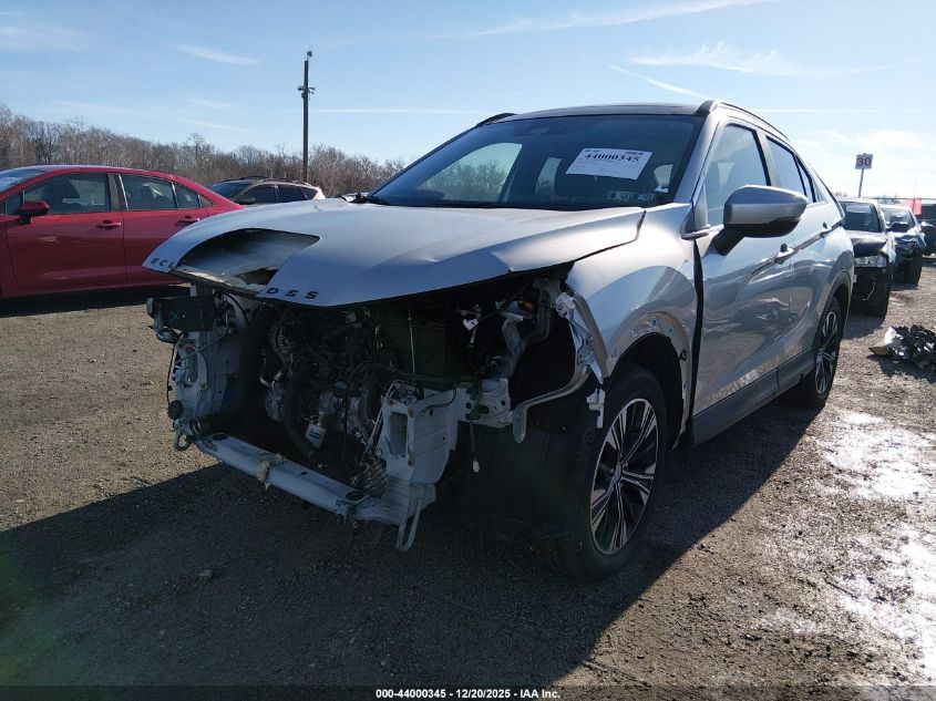 2022 Mitsubishi Eclipse Cross Se S-Awc/Se Special Edition S-Awc/Sel S-Awc/Sel Special Edition S-Awc VIN: JA4ATWAA8NZ001142 Lot: 44000345