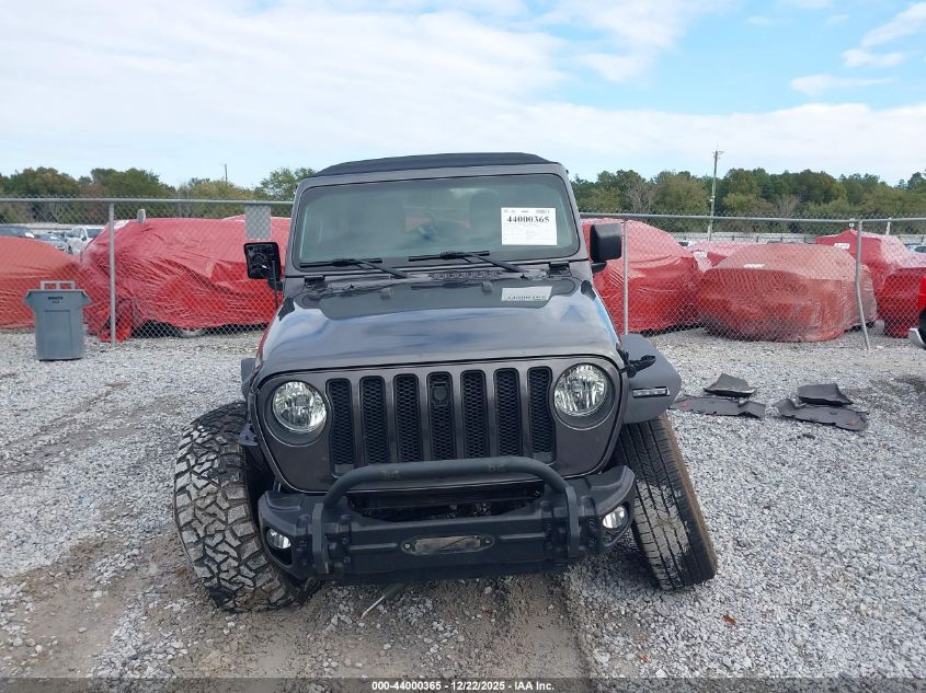2022 Jeep Wrangler Unlimited Sahara 4X4 VIN: 1C4HJXEG6NW173427 Lot: 44000365