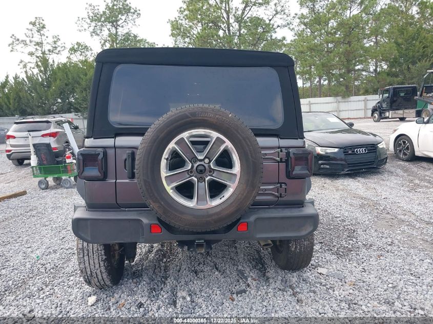 2022 Jeep Wrangler Unlimited Sahara 4X4 VIN: 1C4HJXEG6NW173427 Lot: 44000365