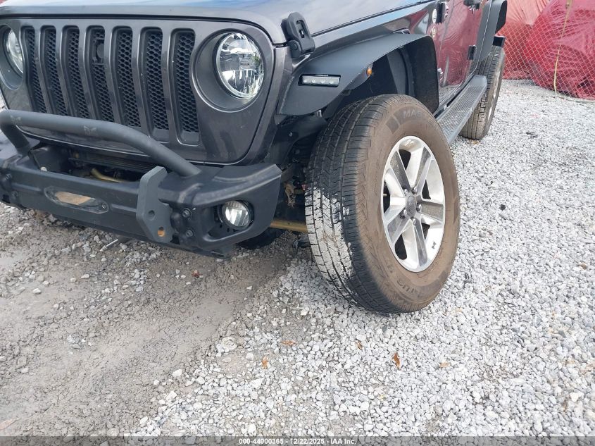 2022 Jeep Wrangler Unlimited Sahara 4X4 VIN: 1C4HJXEG6NW173427 Lot: 44000365