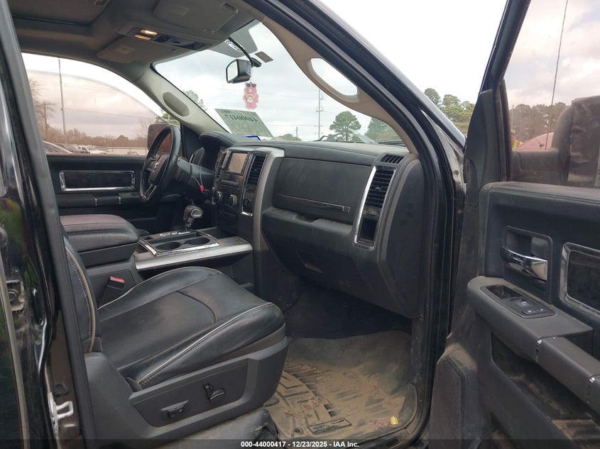 2012 Ram 1500 5.7 Laramie Longhorn limited Edition Black Lot 111044000417 Vin 1C6RD7PT3CS325570