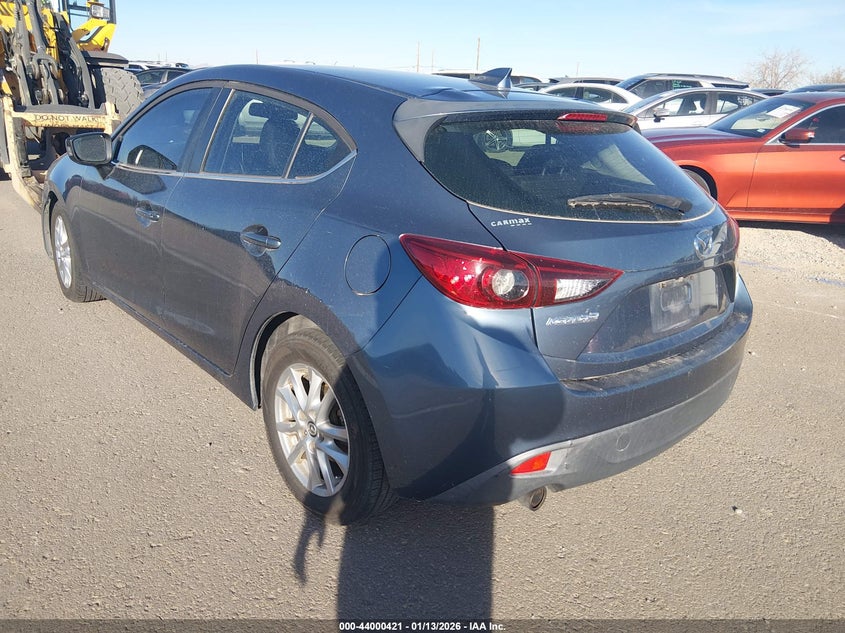 Vin: 3mzbm1n76gm268158, lot: 44496163, mazda mazda3 i grand touring 20163