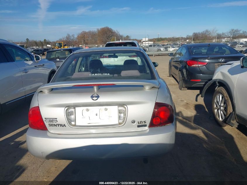2006 Nissan Sentra 1.8S VIN: 3N1CB51D66L642453 Lot: 44000423