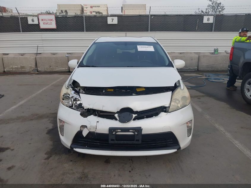 2013 Toyota Prius Four VIN: JTDKN3DU8D5700608 Lot: 44000453