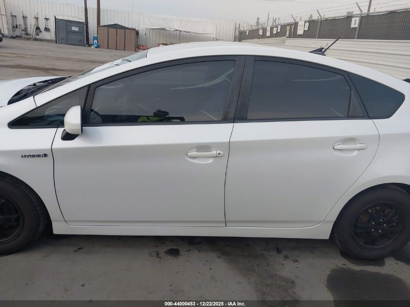2013 Toyota Prius Four VIN: JTDKN3DU8D5700608 Lot: 44000453