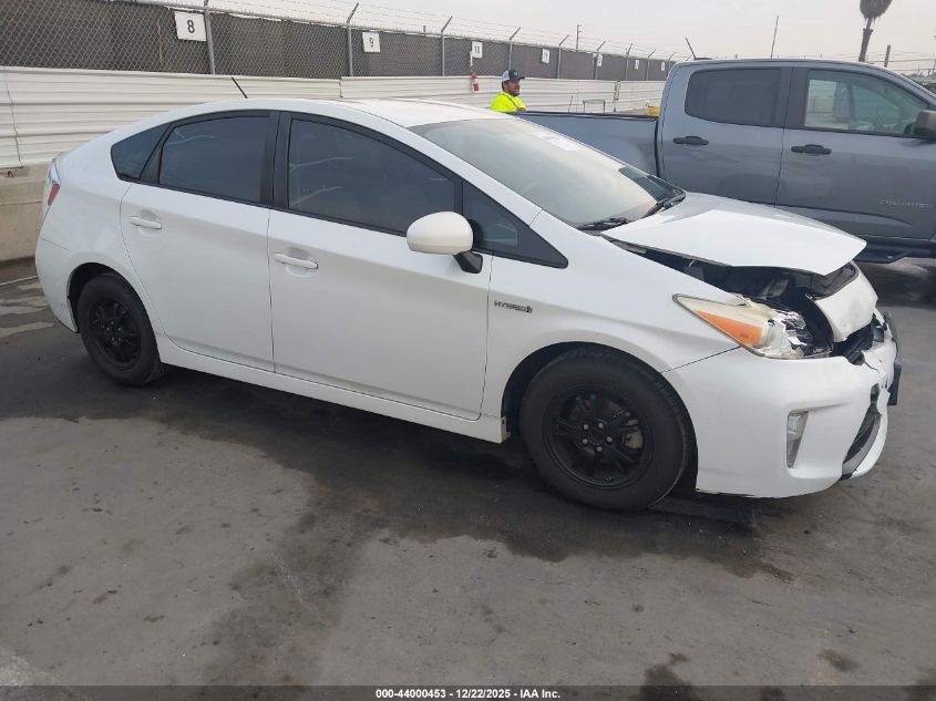 2013 Toyota Prius Four VIN: JTDKN3DU8D5700608 Lot: 44000453