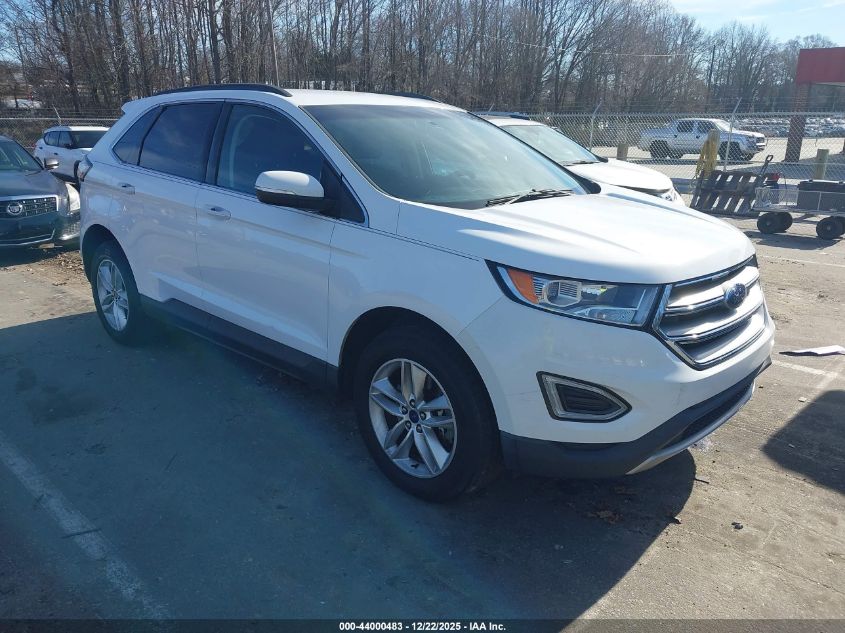 2016 Ford Edge Sel VIN: 2FMPK4J91GBC33807 Lot: 44000483