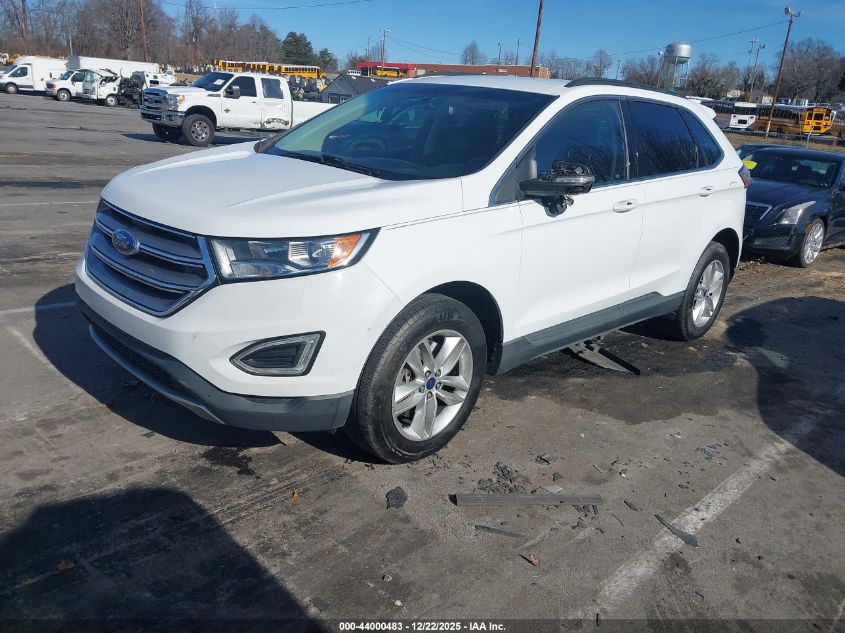 2016 Ford Edge Sel VIN: 2FMPK4J91GBC33807 Lot: 44000483