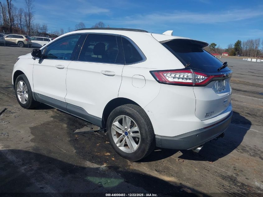 2016 Ford Edge Sel VIN: 2FMPK4J91GBC33807 Lot: 44000483