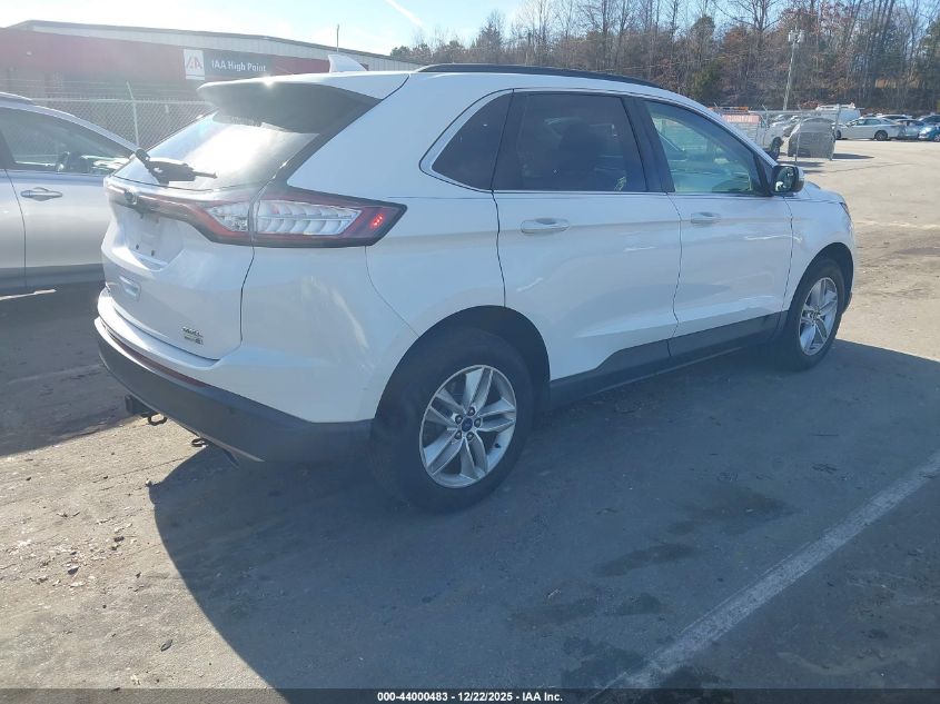 2016 Ford Edge Sel VIN: 2FMPK4J91GBC33807 Lot: 44000483
