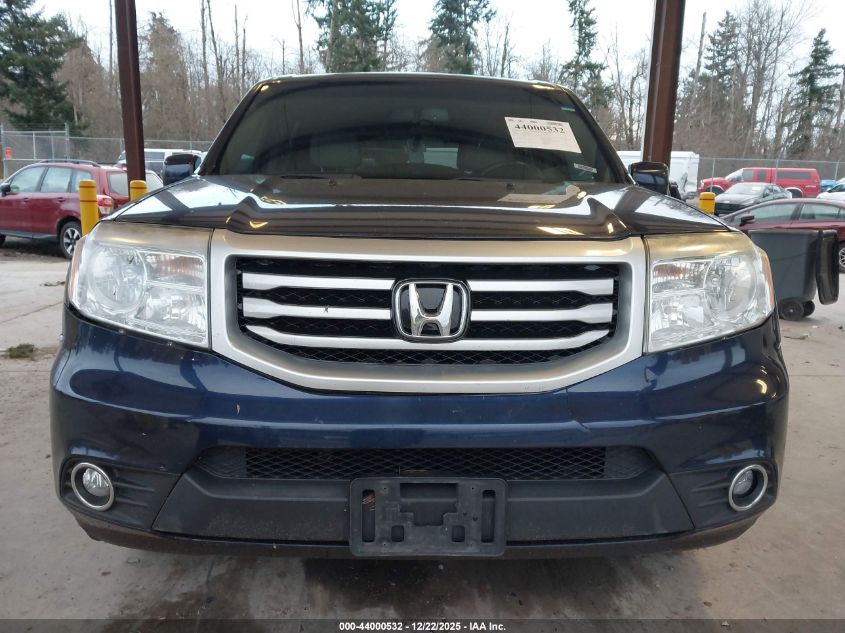 2013 Honda Pilot Ex-L VIN: 5FNYF4H58DB084214 Lot: 44000532
