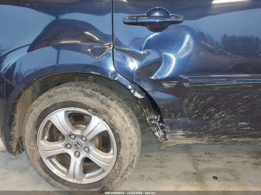 2013 Honda Pilot Ex-L VIN: 5FNYF4H58DB084214 Lot: 44000532