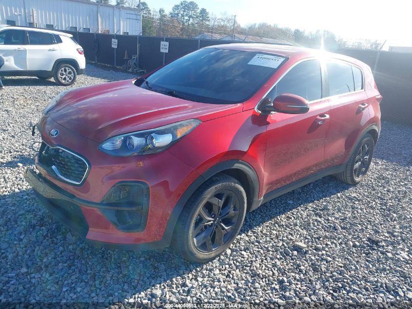2022 Kia Sportage Lx VIN: KNDPM3AC8N7010545 Lot: 44000553