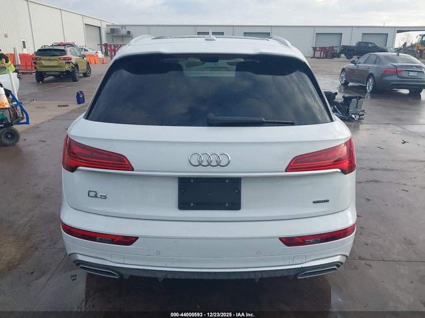 2023 Audi Q5 Premium Plus 45 Tfsi S Line Quattro VIN: WA1EAAFY7P2069735 Lot: 44000593