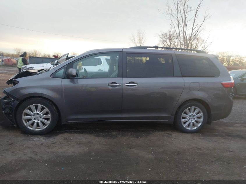 2016 Toyota Sienna Xle 7 Passenger VIN: 5TDDK3DC2GS145968 Lot: 44000602