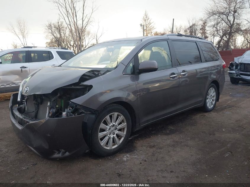 2016 Toyota Sienna Xle 7 Passenger VIN: 5TDDK3DC2GS145968 Lot: 44000602