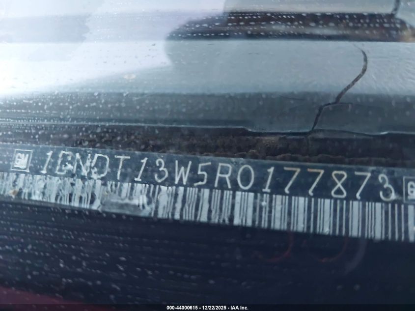 1994 Chevrolet Blazer S10 VIN: 1GNDT13W5R0177873 Lot: 44000615