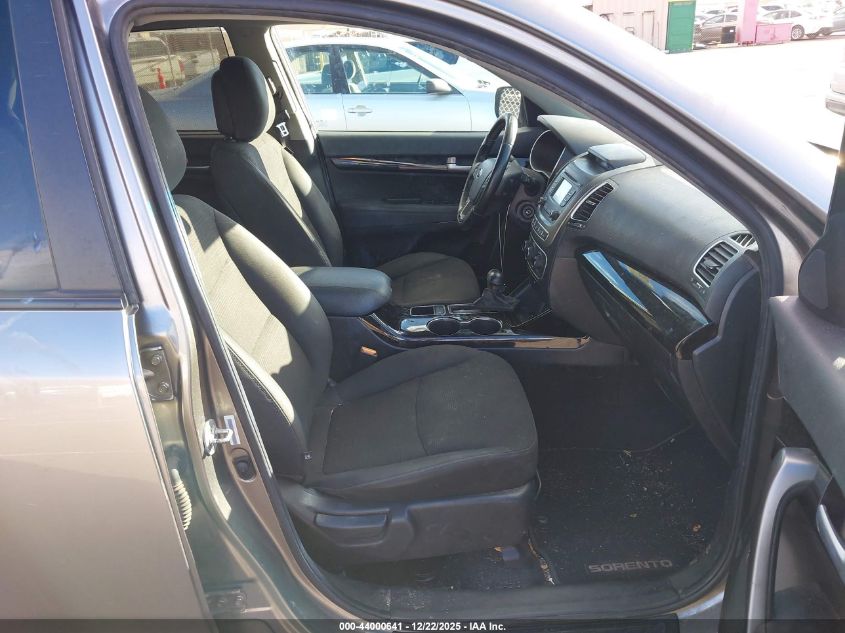 2015 Kia Sorento Lx VIN: 5XYKT4A63FG622492 Lot: 44000641