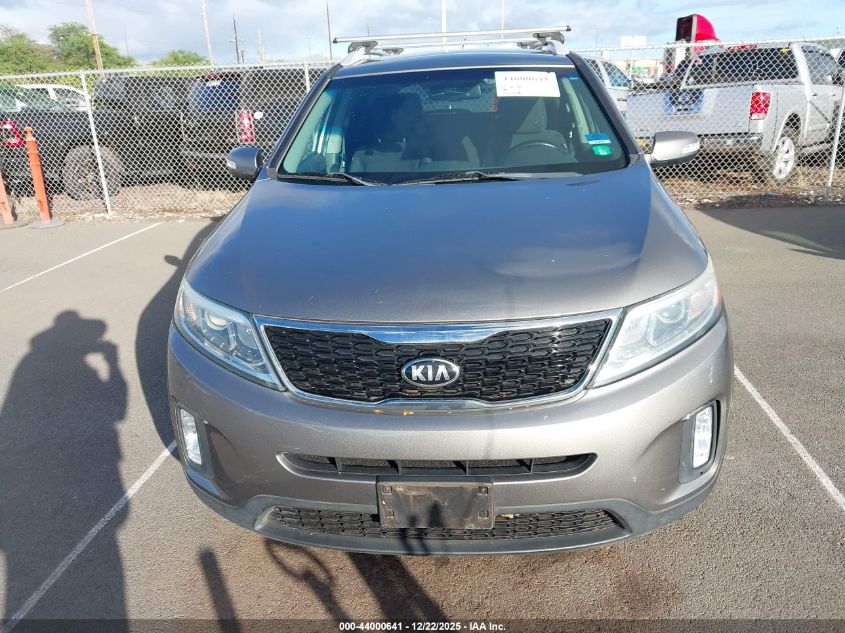 2015 Kia Sorento Lx VIN: 5XYKT4A63FG622492 Lot: 44000641