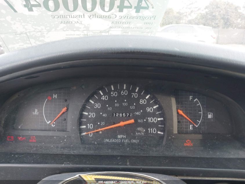 1999 Toyota Tacoma VIN: 4TAVL52N2XZ423330 Lot: 44000647
