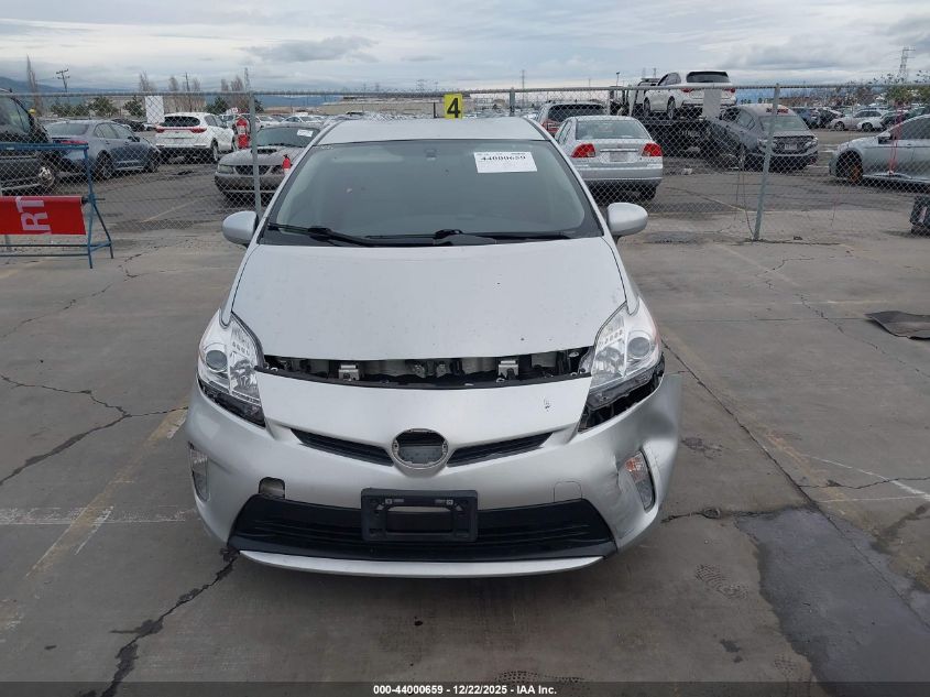 2013 Toyota Prius Two VIN: JTDKN3DUXD5651265 Lot: 44000659