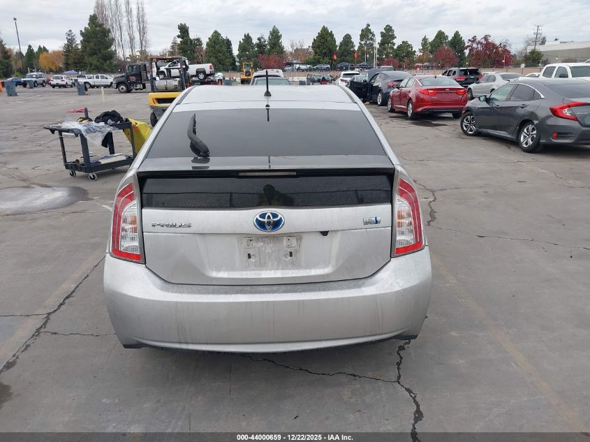 2013 Toyota Prius Two VIN: JTDKN3DUXD5651265 Lot: 44000659