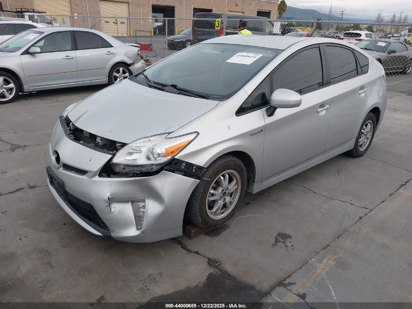 2013 Toyota Prius Two VIN: JTDKN3DUXD5651265 Lot: 44000659