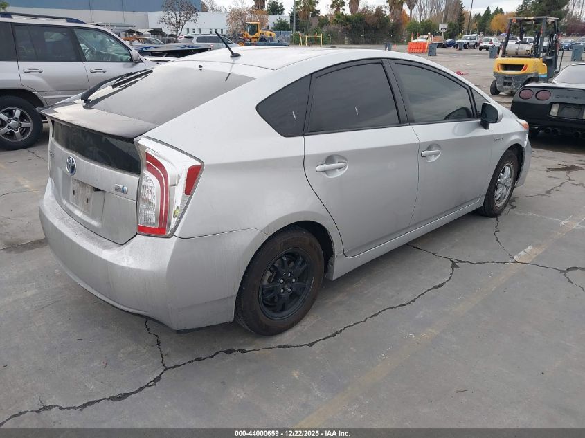 2013 Toyota Prius Two VIN: JTDKN3DUXD5651265 Lot: 44000659