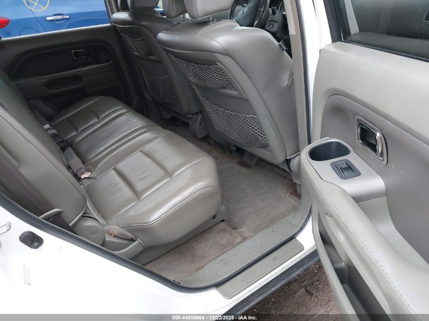 2006 Honda Pilot Ex-L VIN: 5FNYF28616B037607 Lot: 44000664