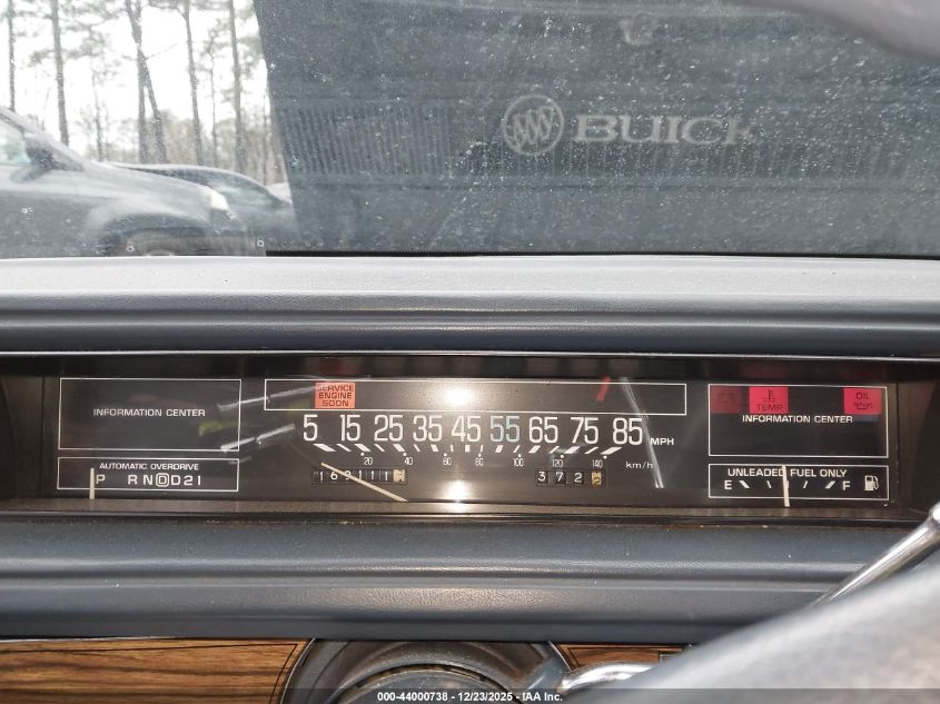 1988 Buick Electra Park Avenue VIN: 1G4CW51C0J1650875 Lot: 44000738