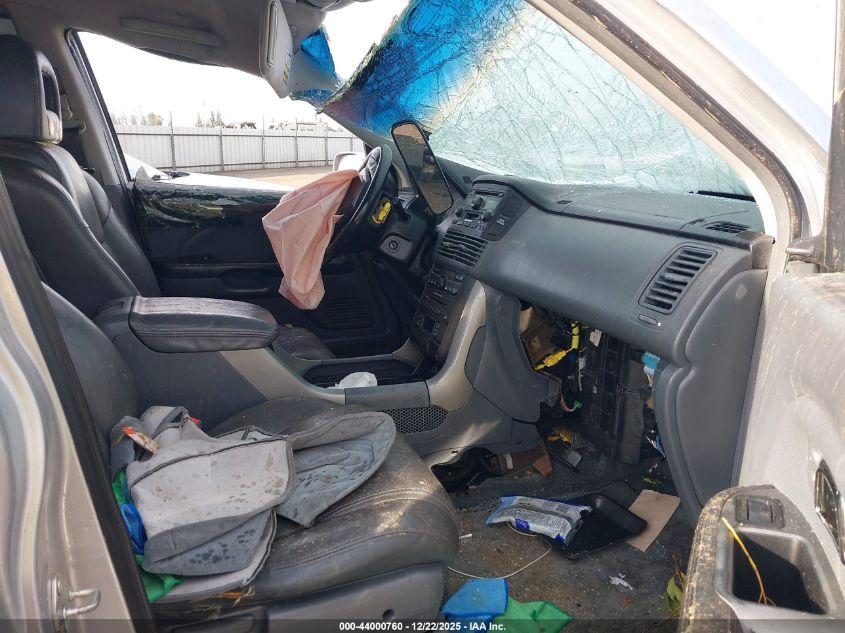 2005 Honda Pilot Ex-L VIN: 2HKYF18535H526592 Lot: 44000760