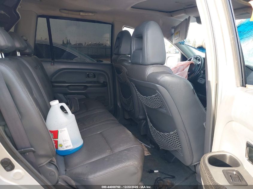 2005 Honda Pilot Ex-L VIN: 2HKYF18535H526592 Lot: 44000760