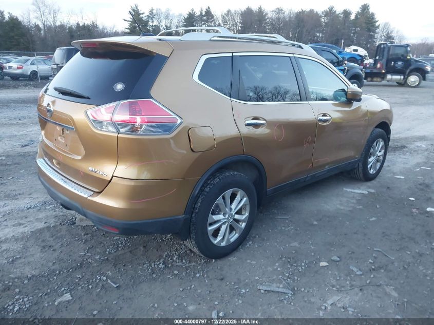2015 Nissan Rogue Sv VIN: 5N1AT2MV9FC785778 Lot: 44000797