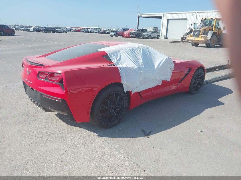 Vin: 1g1yd2d75f5105048, lot: 44496565, chevrolet corvette stingray 20154