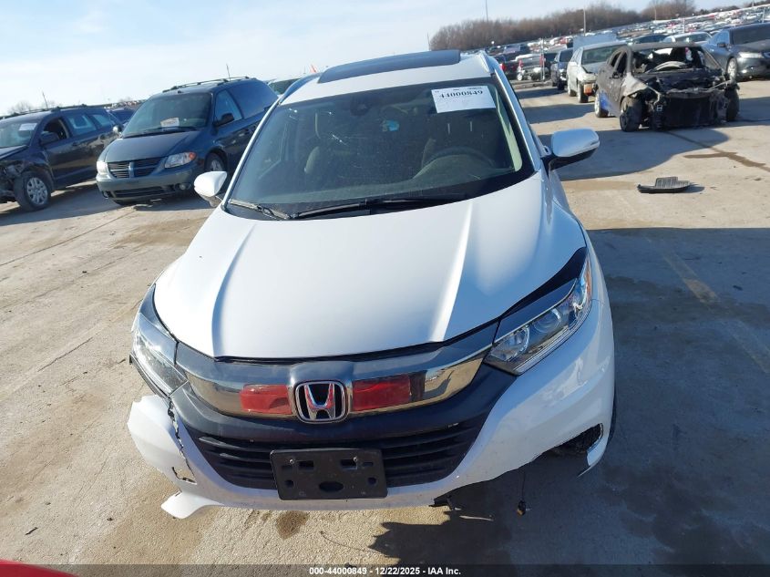 2022 Honda Hr-V Awd Ex VIN: 3CZRU6H52NM744163 Lot: 44000849