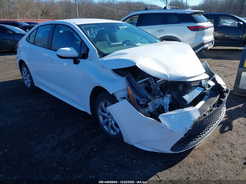 2021 Toyota Corolla Le VIN: 5YFEPMAE7MP196453 Lot: 44000854