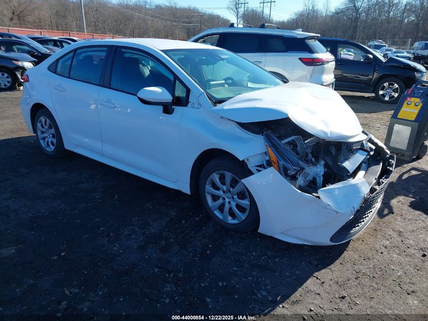 2021 Toyota Corolla Le VIN: 5YFEPMAE7MP196453 Lot: 44000854