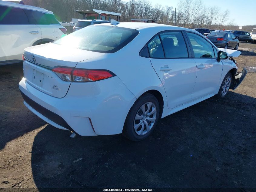 2021 Toyota Corolla Le VIN: 5YFEPMAE7MP196453 Lot: 44000854