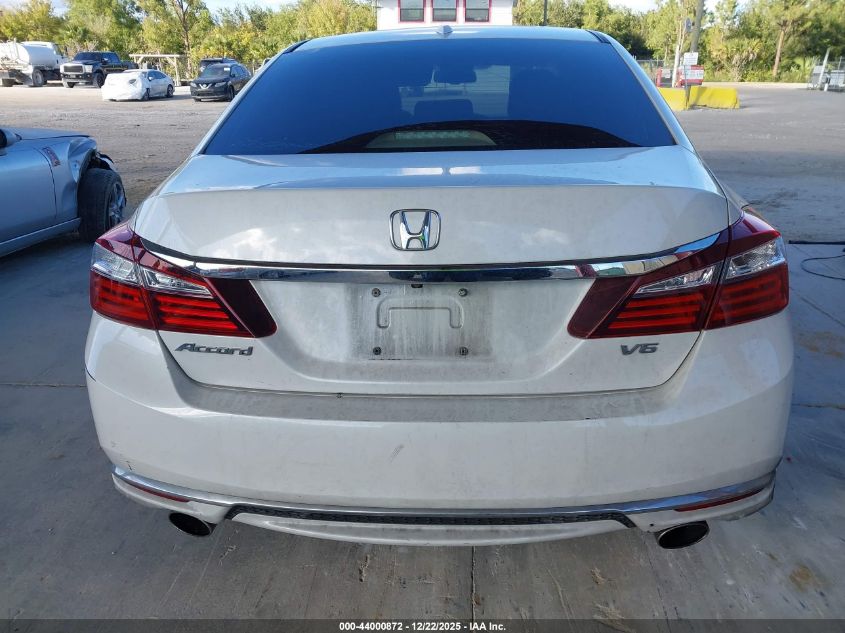 2016 Honda Accord Ex-L V-6 VIN: 1HGCR3F8XGA005732 Lot: 44000872