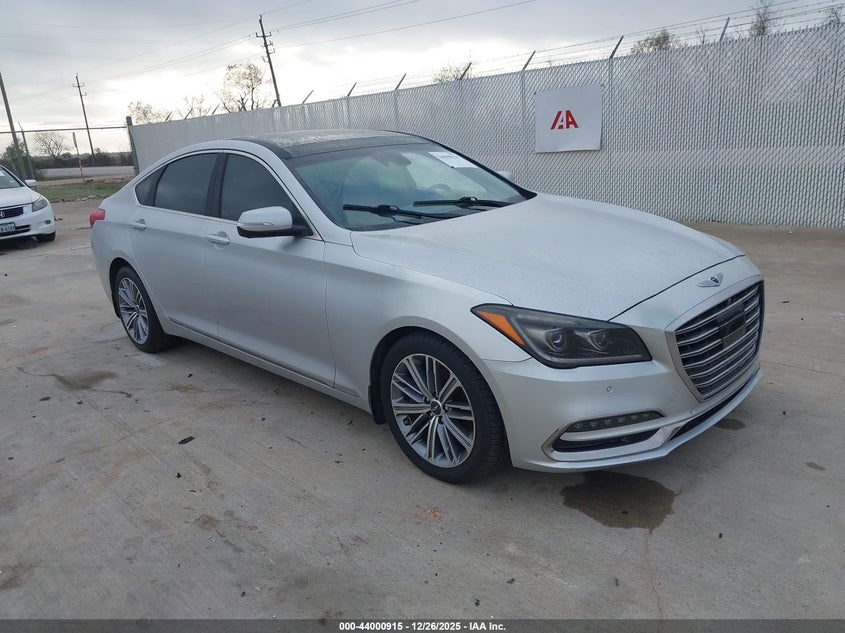 KMHGN4JE6JU235820 2018 Genesis G80 3.8 auction photo 1