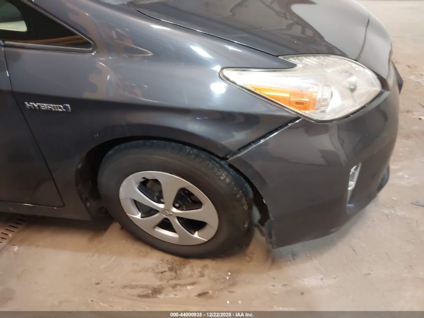 2012 Toyota Prius Four VIN: JTDKN3DU6C1535891 Lot: 44000938