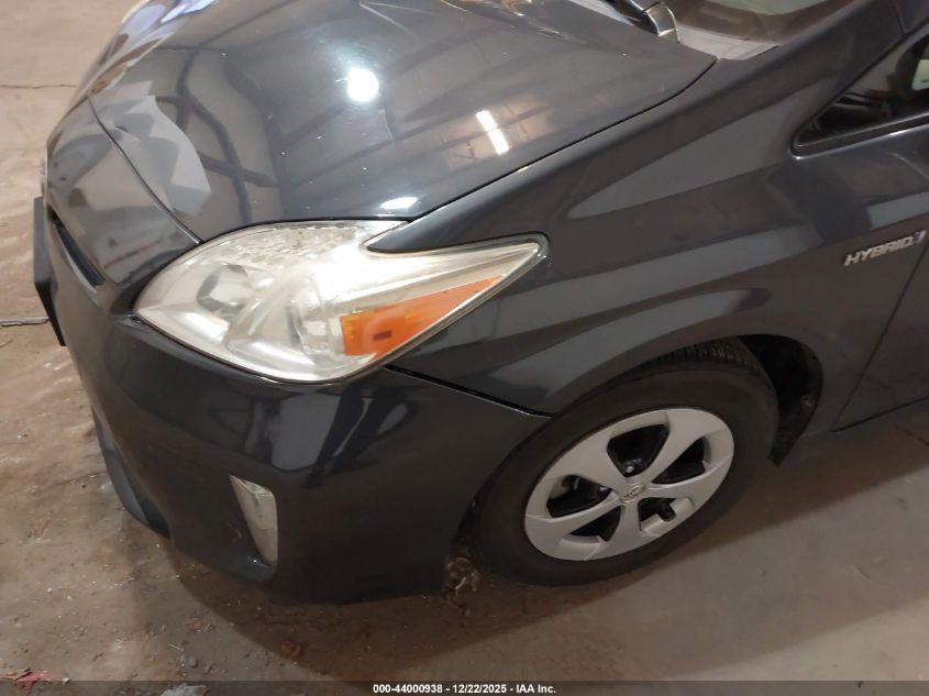 2012 Toyota Prius Four VIN: JTDKN3DU6C1535891 Lot: 44000938