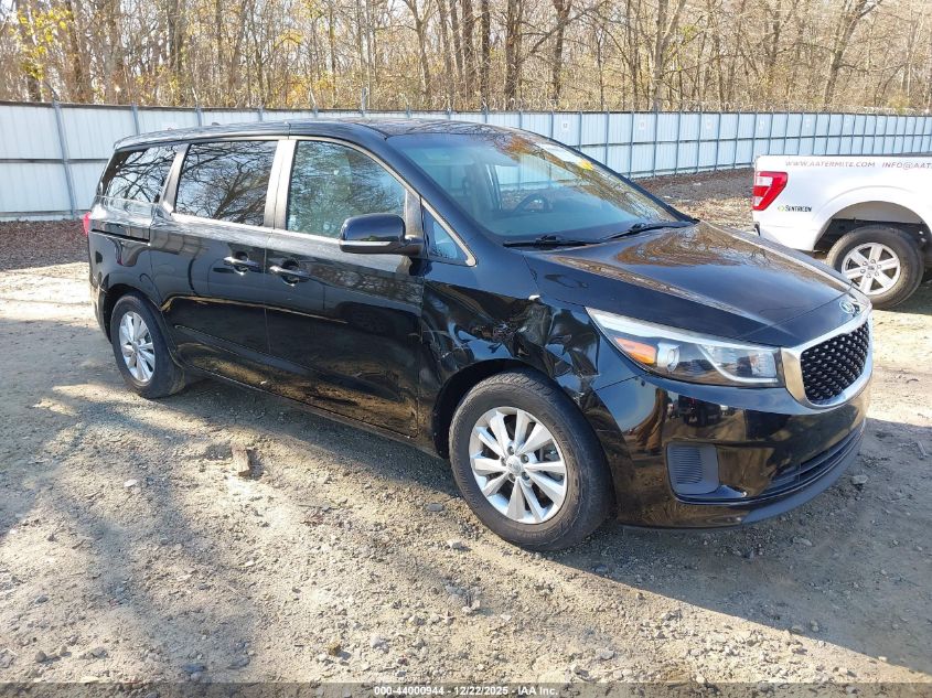 2017 Kia Sedona Lx VIN: KNDMB5C11H6229504 Lot: 44000944